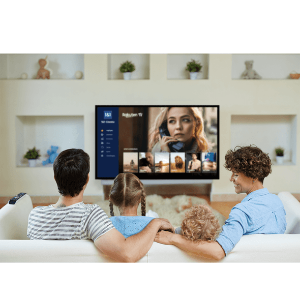 familie schaut 1und1 cinema auf tv | 1&1 familie schaut 1und1 cinema auf tv