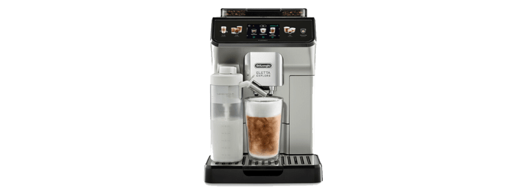 delongui eletta explore silver kaffeevollautomat | 1&1 delongui eletta explore silver kaffeevollautomat