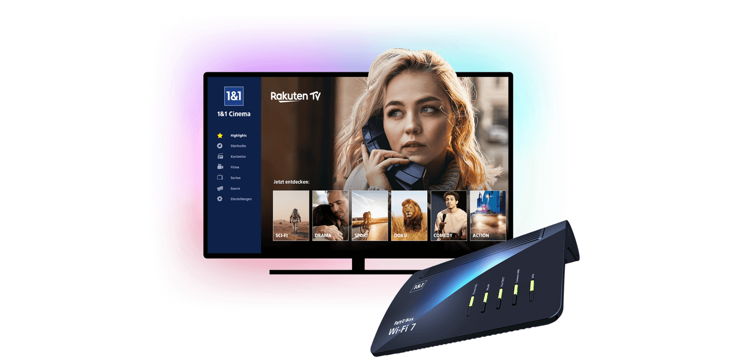 1und1 cinema mit router | 1&1 1und1 cinema mit router