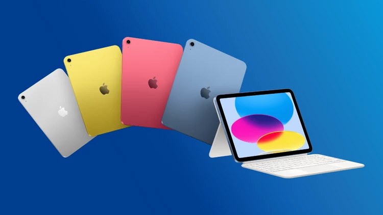 apple ipad a 16 in verschiedenen farben
